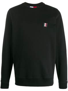 Tommy Hilfiger толстовка с нашивкой-логотипом