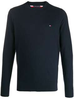 Tommy Hilfiger джемпер с вышитым логотипом
