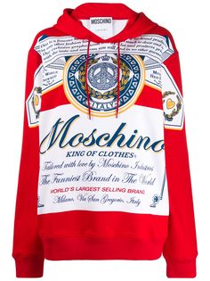Moschino худи оверсайз King of Clothes