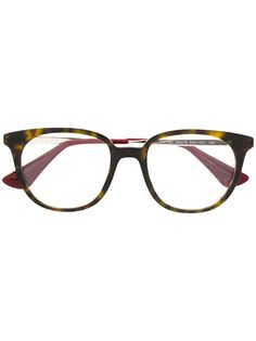 Prada Eyewear очки в оправе черепаховой расцветки