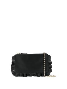 Red Valentino клатч RED(V) Rock Ruffles