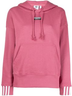 adidas толстовка с капюшоном и полосками по бокам