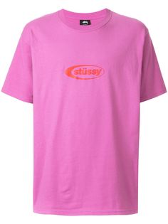 Stussy футболка с логотипом