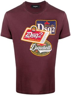Dsquared2 футболка с принтом