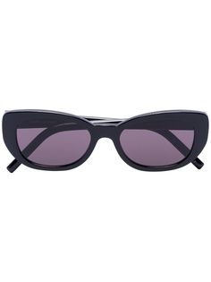 Saint Laurent солнцезащитные очки Betty в овальной оправе