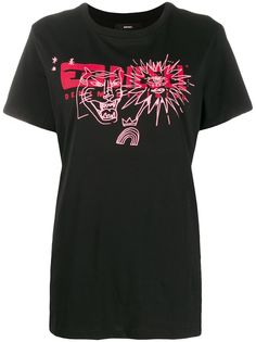 Diesel футболка T-Daria-YC с принтом