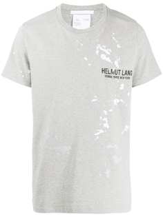 Helmut Lang футболка с логотипом