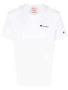 Champion футболка с круглым вырезом и логотипом