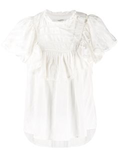 Isabel Marant Étoile блузка с оборками