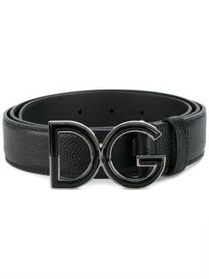 Dolce & Gabbana ремень с пряжкой-логотипом