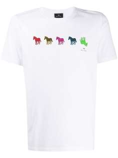 PS Paul Smith футболка с принтом Zebra