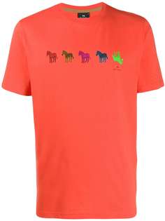 PS Paul Smith футболка Zebra из джерси