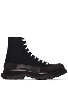 Alexander McQueen высокие кеды Tread Slick
