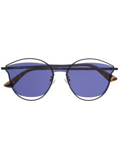 McQ Alexander McQueen солнцезащитные очки с вырезами