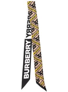 Burberry шарф с логотипом