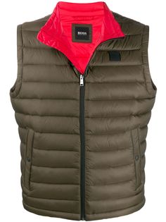 Boss Hugo Boss стеганый дутый жилет