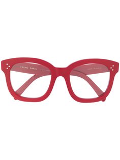 Celine Eyewear очки в массивной оправе
