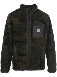 Carhartt WIP камуфляжная куртка из шерпы
