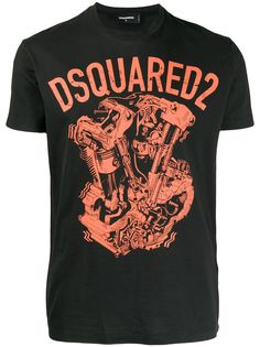 Dsquared2 футболка с графичным принтом