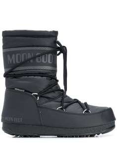 Moon Boot зимние сапоги на шнуровке