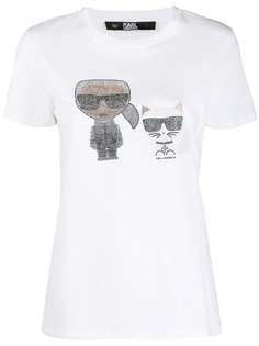 Karl Lagerfeld футболка Ikonik