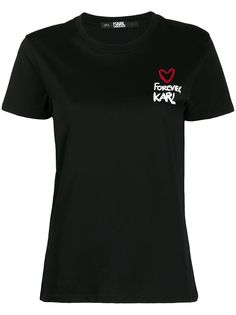 Karl Lagerfeld футболка Forever Karl