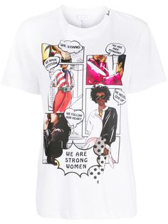 Escada Sport футболка с принтом