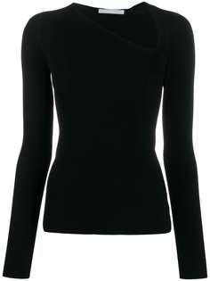 Helmut Lang топ асимметричного кроя