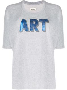 Zadig&Voltaire футболка Art с короткими рукавами и принтом