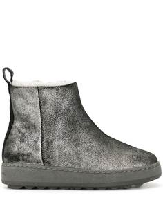 Philippe Model ботинки из овчины с эффектом металлик