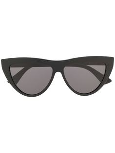 Bottega Veneta Eyewear солнцезащитные очки в оправе кошачий глаз