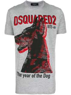 Dsquared2 футболка с принтом The Year of the Dog