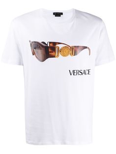 Versace футболка с принтом