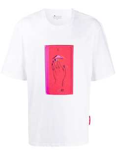 Moose Knuckles футболка Hand с абстрактным принтом