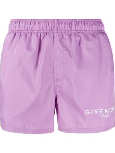 Givenchy плавки-шорты с логотипом
