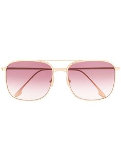 Victoria Beckham солнцезащитные очки в квадратной оправе с эффектом градиента