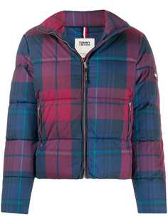 Tommy Jeans пуховик в клетку