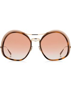 Max Mara солнцезащитные очки в массивной оправе