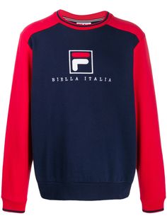 Fila толстовка в стиле колор-блок