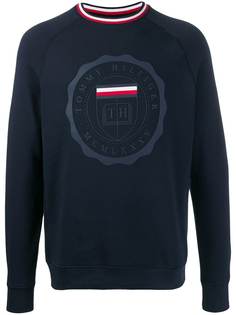 Tommy Hilfiger толстовка свободного кроя с принтом