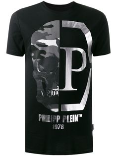 Philipp Plein футболка с принтом Skull
