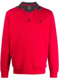 Polo Ralph Lauren толстовка с воротником на молнии