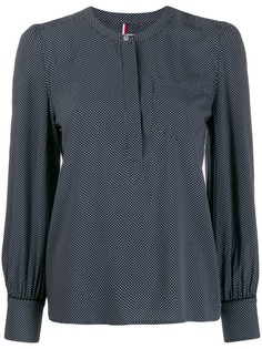 Tommy Hilfiger блузка с длинными рукавами в горох