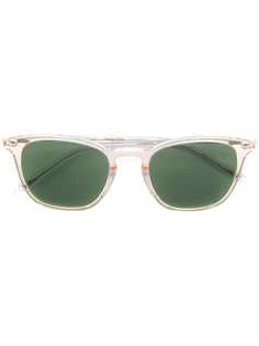 Oliver Peoples солнцезащитные очки Heaton в округлой оправе
