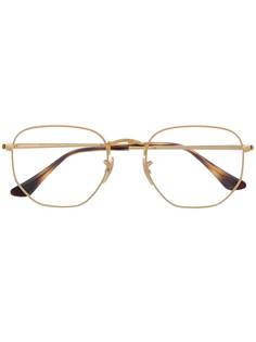 Ray-Ban очки в массивной квадратной оправе