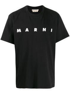 Marni футболка с логотипом