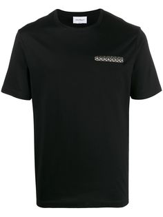Salvatore Ferragamo футболка с отделкой Gancini