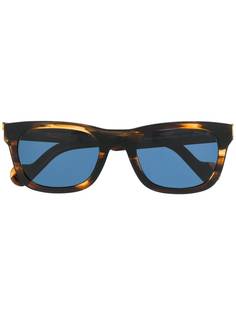 Moncler Eyewear солнцезащитные очки черепаховой расцветки
