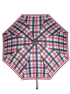 Thom Browne зонт в полоску с искривленной ручкой