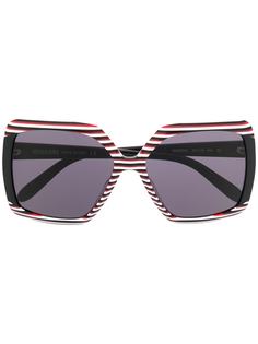 Missoni массивные солнцезащитные очки